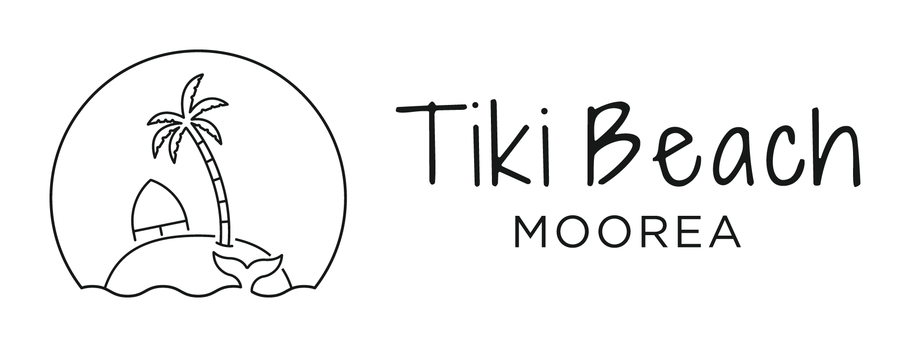 Tiki Beach Moorea logo Logo Tiki Beach Moorea